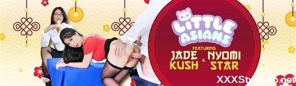Jade Kush, Nyomi Star - Asian Labia For Lunch [HD]