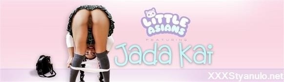 Jada Kai - Pigtails And Asian Pussy [HD]
