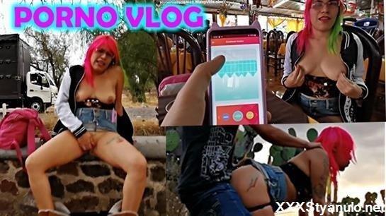 Hyperversos - Sex Blog Wireless Public Vibrator, Masturbation In The Highway, Sex Outdoor [FullHD]