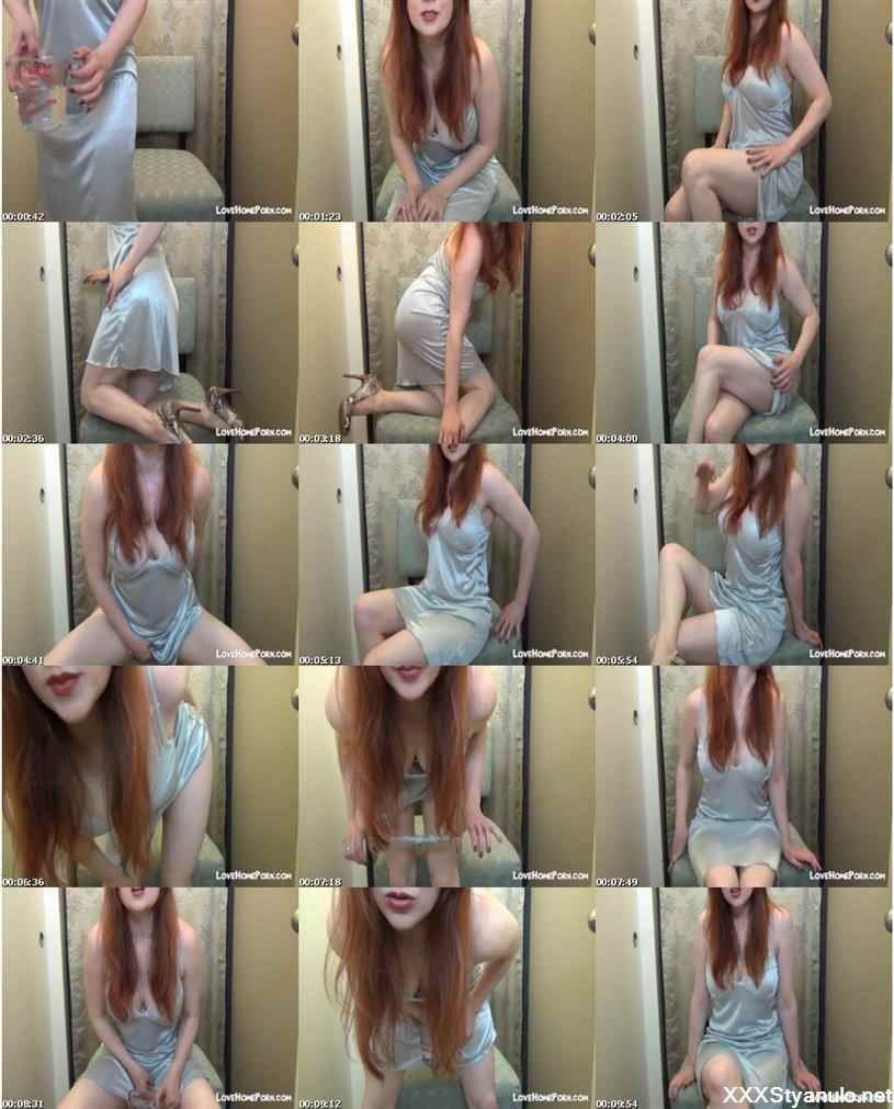 Hot Redhead Webcam Girl Teasing