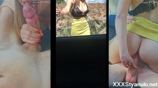 LucaXMia - Jeune Autostoppeuse Sexy Prend Un Creampie Sur Snapchat [FullHD]