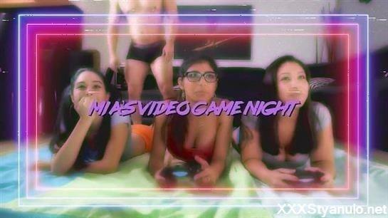 Mia Khalifa - Mias Video Game Night [HD]