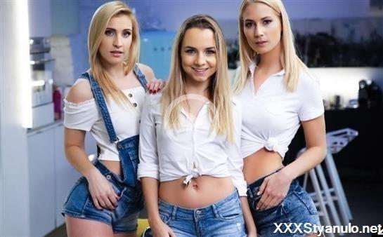 Lulu Love, Mona Blue, Sharon White - Blonde Bonanza [SD]