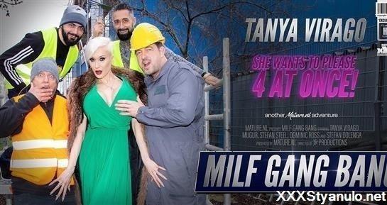 Tanya Virago - Hot Big Breasted Milf Tanya Virago Is The Center Of A Good Hard Gang Bang [FullHD]