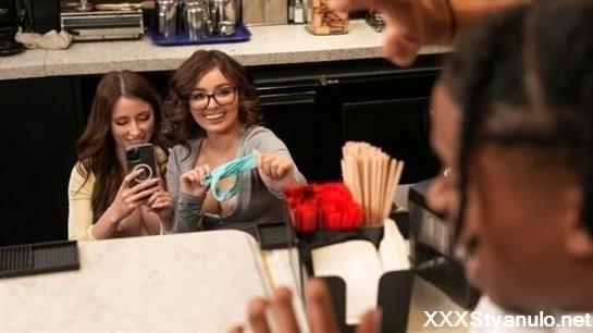 Charly Summer, Leana Lovings - Panty Pranks And Coffee [SD]