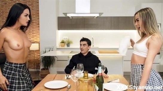 Anastasia Brokelyn, Zuzu Sweet - Double Date With A Desperate Dick [HD]