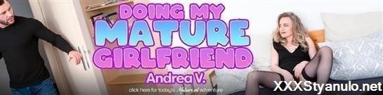 Andrea V - Mature Andrea Gets Fucked By Her Younger Boyfriend! [FullHD]