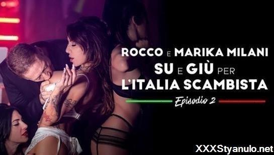 Marika Milani, Benny Green - Rocco E Marika Milani Su E Giu Per Litalia Scambista Episode 2 [FullHD]