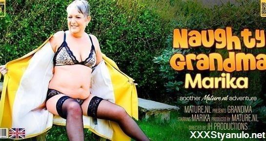 Marika - Grandma Marika Loves To Play With Her Wet Pussy [FullHD]