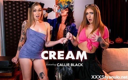 Callie Black  - Callie Black Spends Halloween Night Fucking Her Friends Big Cocked Boyfriend [HD]
