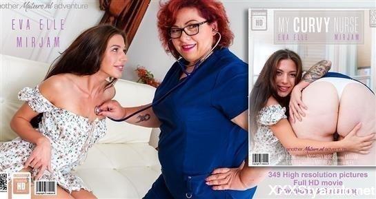 Eva Elle - Hot Young Eva Elle Gets A Kinky Checkup From Curvy Mature Nurse Mirjam [FullHD]