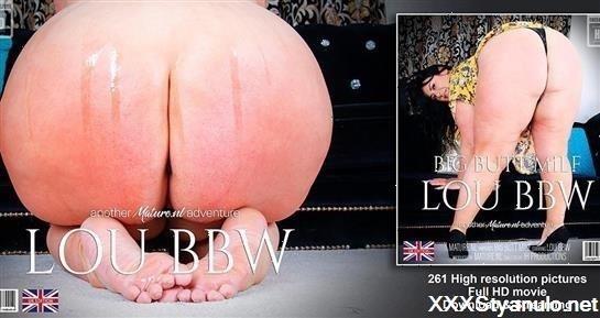 Lou BBW - Curvy Big Butt Milf Lou Bbw With Her Big Breasts Is Going Solo [FullHD]