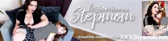 Josephine James - Milf Josephine James Has A Very Naughty Lesson To Teach To Her Stepdaughter Rose Skies [FullHD]