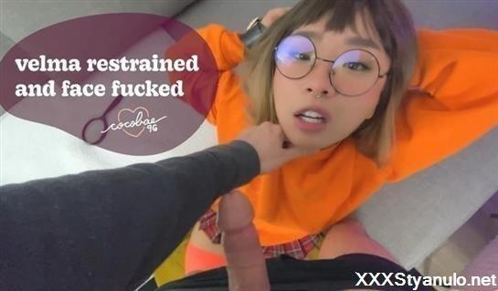 CocoBae96 - Velma Restrained And Face Fucked [4K]