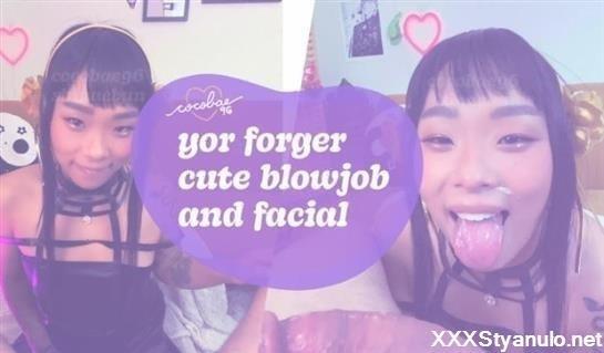 CocoBae96 - Yor Forger Cute Blowjob And Facial [4K]