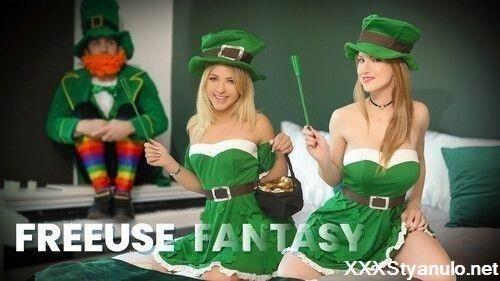Octavia Red, Emma Bugg - Pinched By A Leprechaun [HD]