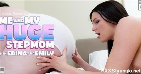 Edina - Hot Teeny Emily F. Is Sharing A Toy With Her Bbw Stepmom Edina And Then Some [FullHD]