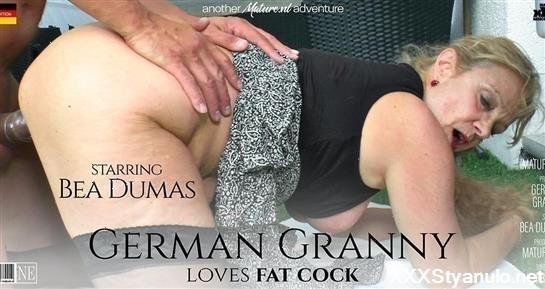 Bea Dumas - German Granny Bea Dumas Loves To Fuck And Suck A Fat Cock [FullHD]