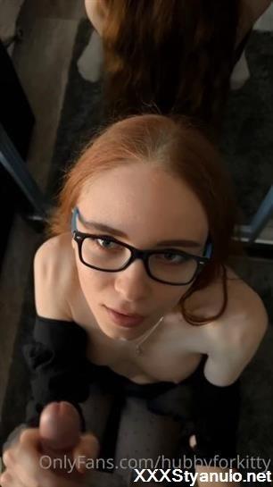 KittyRias - Blowjob From Nerdy Gf [SD]