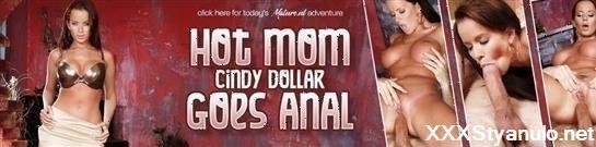 Cindy Dollar - Hot Mom Cindy Dollar Goes Anal [FullHD]