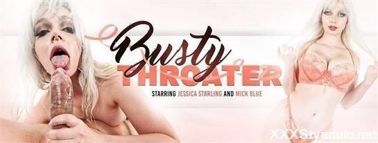 Jessica Starling - Jessica Starling Is A Busty Throater [SD]