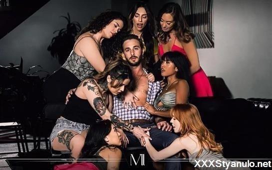 Christy Love, Victoria Voxxx, Hime Marie, Ember Snow, Madi Collins, Kimmy Kim - Sinners Anonymous [SD]