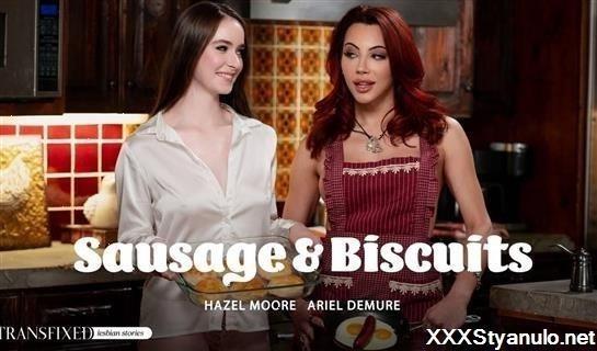 Ariel Demure, Hazel Moore - Ariel Demure And Hazel Moore - Sausage And Biscuits [FullHD]