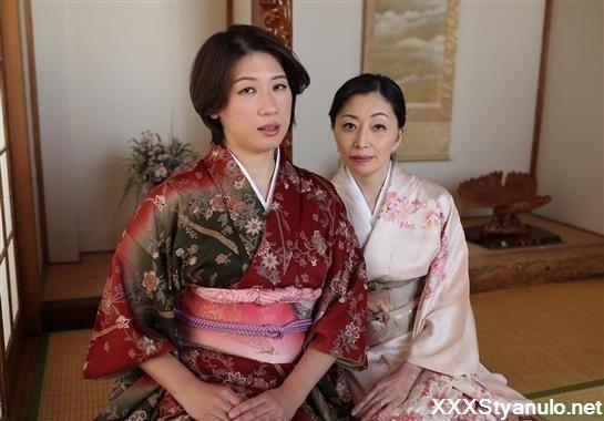 Amateurs - Yuriko Hosaka, Shoko Takashima - Threesome In Kimono! [FullHD]