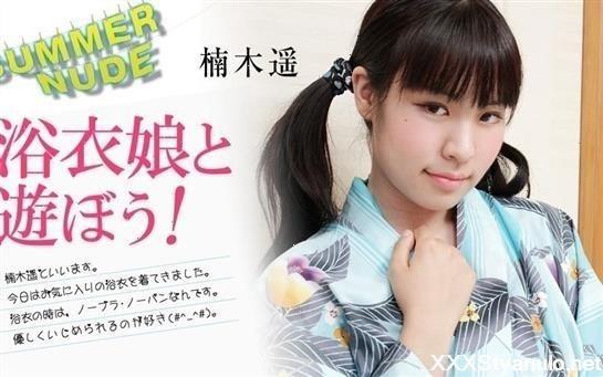 Haruka Kusunoki - Summer Nude Lets Play With Kimono Girls [FullHD]