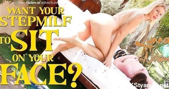 Lynna Nilsson - 39 Year Old Lynna Nilsson Is My Hot Big Nippled Stepmilf Who Loves To Facesit Me In The Garden [FullHD]