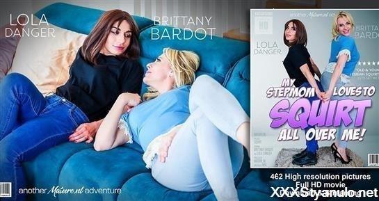 Brittany Bardot, Lola Danger - Stepmom Brittany Bardot Squirts All Over Her Hot 20 Year Old Stepdaughter Lola Danger [FullHD]