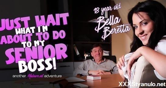 Bella Beretta - British 62 Year Old Boss Gets Seduced By His Hot 18 Year Old Hungarian Teen Employer Bella Beretta [FullHD]