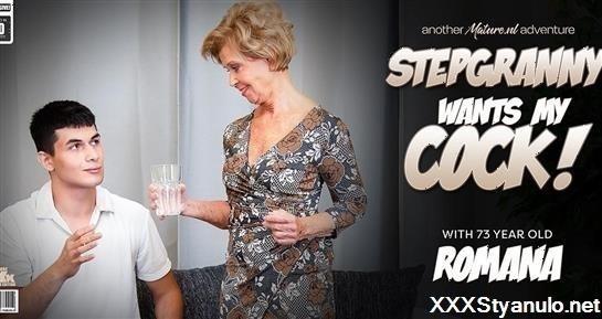 Bruno Baxter - 21 Year Old Toyboy Fucking His Very Willingly Stepgrandma, The 73 Year Old Cockhungry Romana [FullHD]