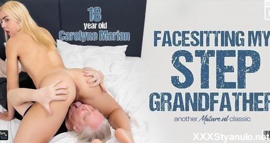 Carolyne Marian - Grandpa Has A Facesit Fetish And His Step Granddaughter Carolyne Marian Loves To Ride His Face [FullHD]