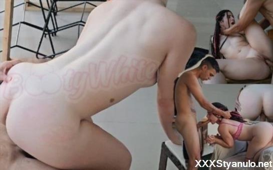 Booty White - Hot Girl Calls Her Neighbor To Come And Fuck Her [FullHD]