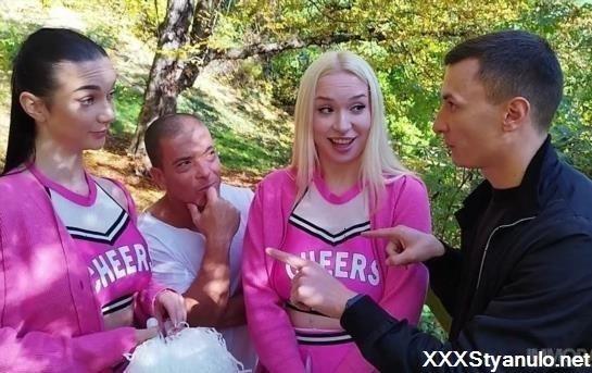 Lady Gang, Vera Jawr - Busty Cheerleaders Cuckold Their Pervert Coach Part 1 [SD]