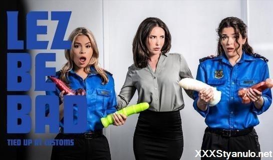 Casey Calvert, Victoria Voxxx, Nicole Aria - Tied Up At Customs [FullHD]