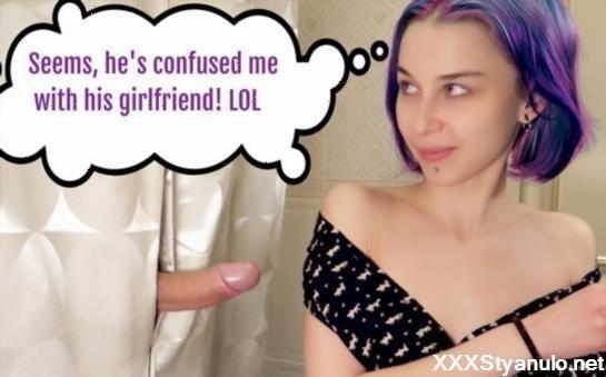 MySchoolLife - Stepsister Posed As The Stepbrothers Girlfriend - Home Gloryholl [FullHD]