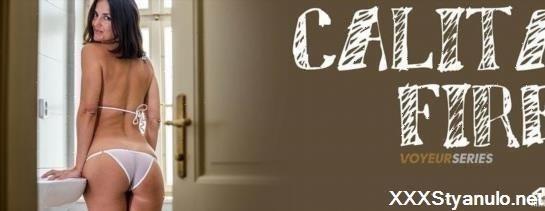 Calita Fire - Spying On A Hairy Milf [4K]