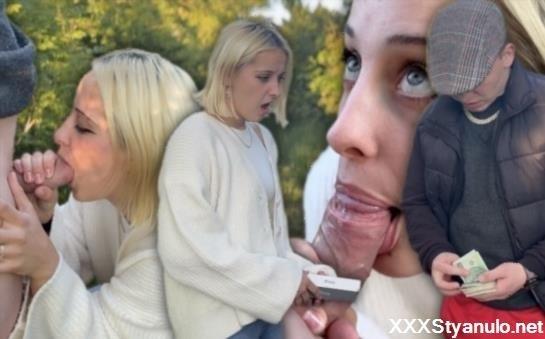 PaolaBlaze - A Guy Publicly Offered Me An Iphone In Exchange For A Blowjob  Polish Porn [FullHD]