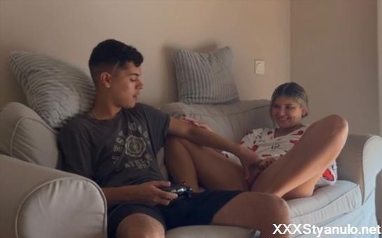 SecretsFilmed - My Stepsister Wont Let Me Finish A Video Game Until I Fuck Her First [FullHD]