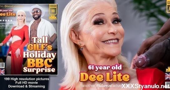 Dee Lite - Before Going On A Holiday, 61 Year Old Gilf Dee Lite Is Having A Big Black Cock To Get In The Mood [FullHD]