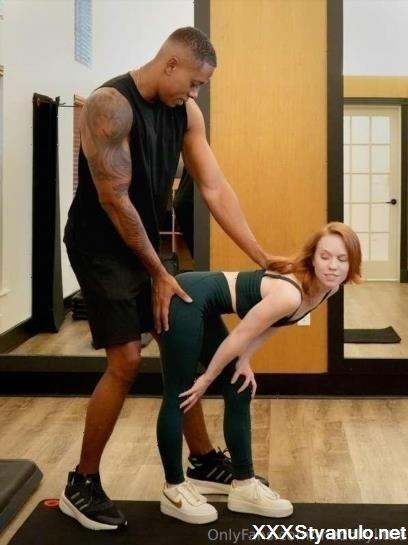 Dolly Little - Creampied By Black Trainer [FullHD]