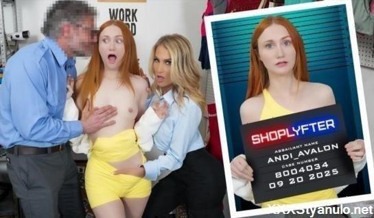 Scarlet Skies, Andi Avalon - Case No. 8004034 - Threesome With The Vibrator Thief [FullHD]