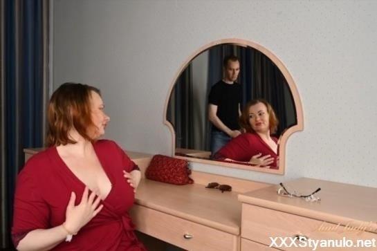 Margo - Busty Redhead Milf Margo Sucks And Fucks Her Stepson [FullHD]