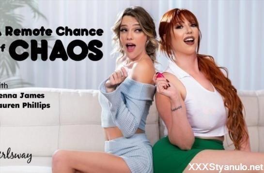 Kenna James, Lauren Phillips - A Remote Chance Of Chaos [FullHD]