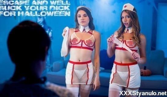 Myra Moans, Rose Caarter - Escape And Well Suck Your Dick For Halloween - S6E7 [SD]