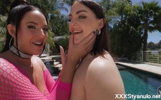 Angela White, Lucy Lotus - Brand New Threesome With Jules Jordan And Lucy Lotus [SD]