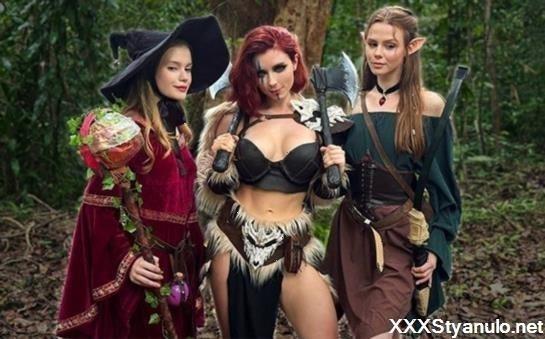 ArinaFox - Dandd The Adventure Of The Elf With God Eros Arinafox, Sweetie Fox, Diana Rider [FullHD]