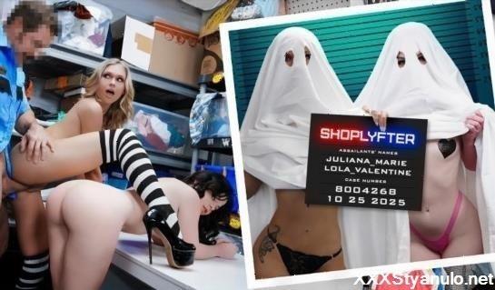 Lola Valentine, Juliana Marie - Case No. 8004268 - Their Ghost Sheets Wont Hide Their Tits Much Longer [FullHD]